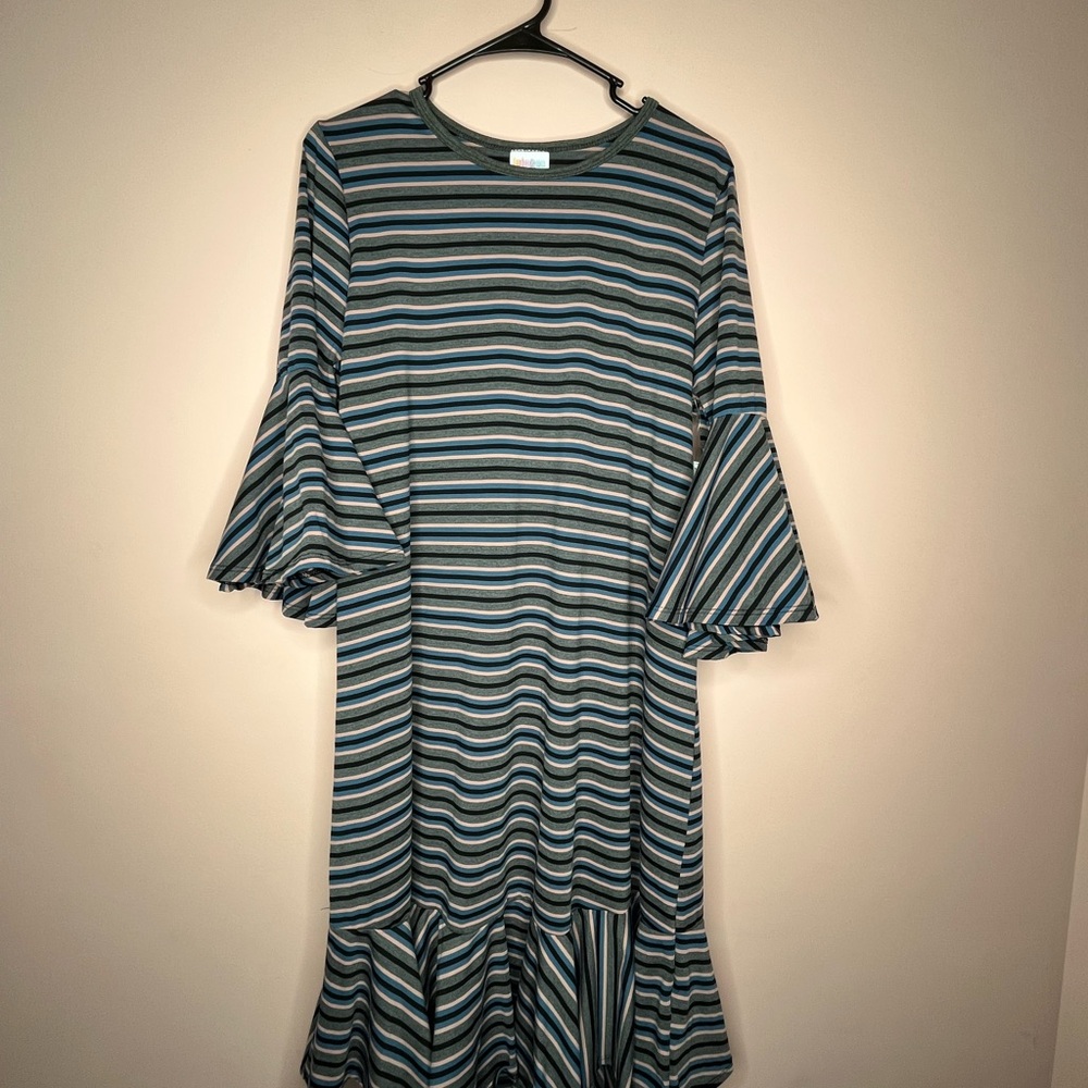 NWT LulaRoe Maurine Striped Dress